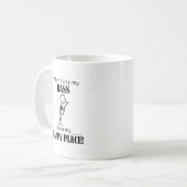 Mug Bass Happy Place (Devant gauche)