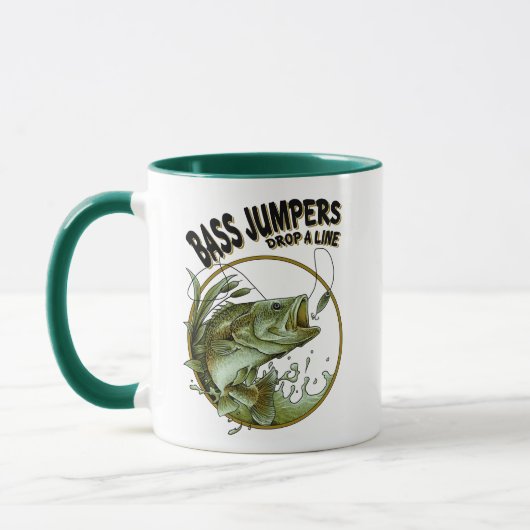 Mug Bass Jumpers FIshing (Gauche)