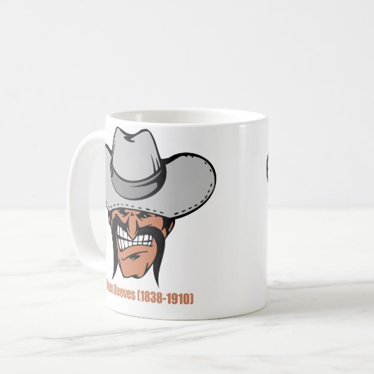 Mug Bass Reeves (1838-1910) (Devant gauche)