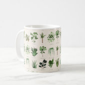 Mug Basse à café amant plante (Devant gauche)