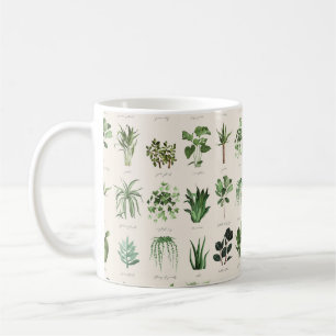 Mug Basse à café amant plante