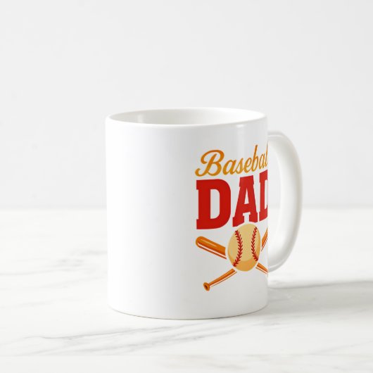Mug Basse-balle papa (Devant droit)