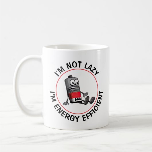 Mug Basse Batterie amusante (Gauche)