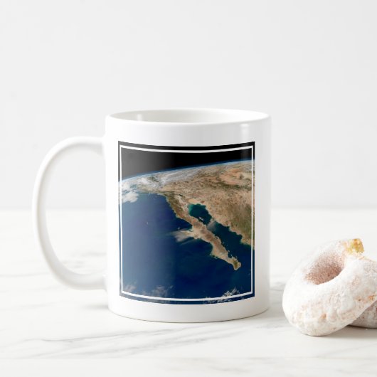 Mug Basse Californie Et Côte Pacifique Du Mexique. (Avec donut)