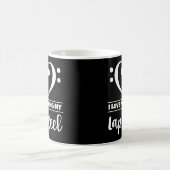 Mug Basse Clef Coeur J'Aime Jouer Mon Lap Steel (Centre)