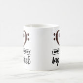 Mug Basse Clef Coeur J'Aime Jouer Mon Lap Steel (Centre)