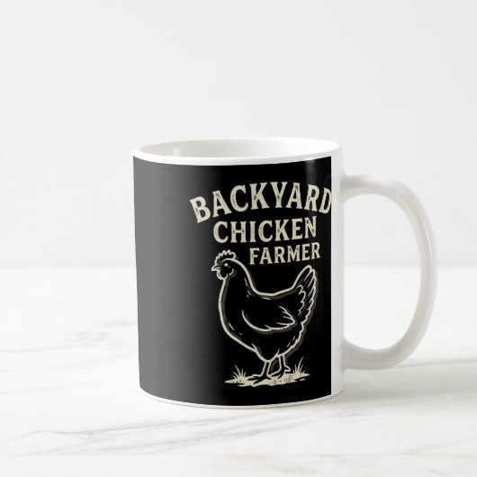 Mug Basse-cour éleveur de poulets _2 (Droite)