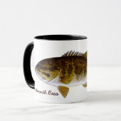 MUG BASSE DE SMALLMOUTH (Devant gauche)