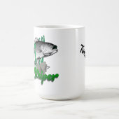 Mug Basse Étalée Le Roi D'Eau Douce Des Combattants (Centre)