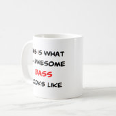 Mug basse, formidable (Devant gauche)