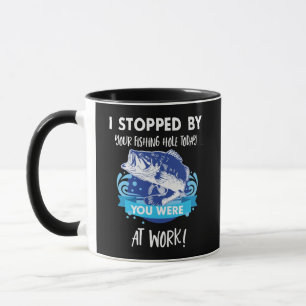 Mug Basse Funky Pêche Sport Citation Extérieur Hobby