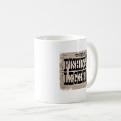Mug Basse légende de pêche certifiée (Devant droit)