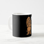 Mug Basset fauve de Bretagne Chien drôle (Devant gauche)