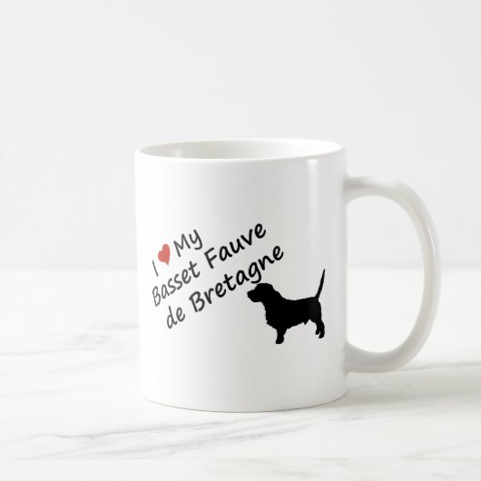 Mug Basset Fauve de la Bretagne (Droite)