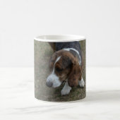 Mug Basset Hound adorable (Centre)