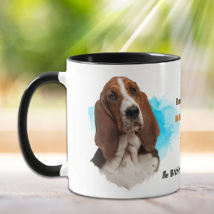 Mug Basset Hound Chien Loyal Friend