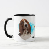 Mug Basset Hound Chien Loyal Friend (Gauche)