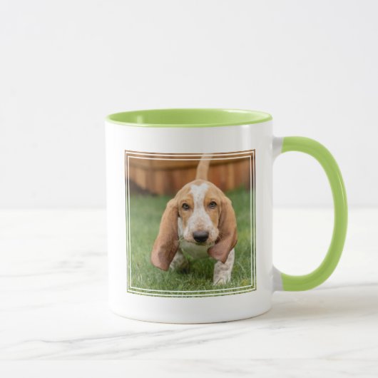 Mug Basset Hound chiot marche (Droite)