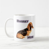 Mug Basset Hound Maman 4 (Gauche)
