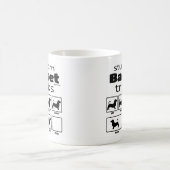 Mug Basset Tricks (Centre)