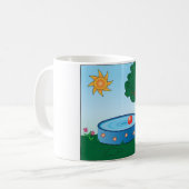 Mug Bassin Enfants Sous Un Arbre (Devant gauche)