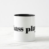 Mug Bassiste avec la clef basse (Centre)