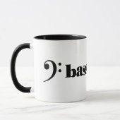 Mug Bassiste avec la clef basse (Gauche)
