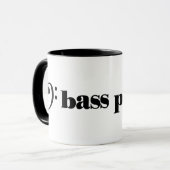 Mug Bassiste avec la clef basse (Devant gauche)