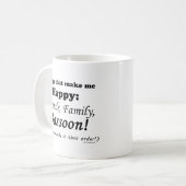 Mug Bassoon Me Rend Heureux (Devant gauche)