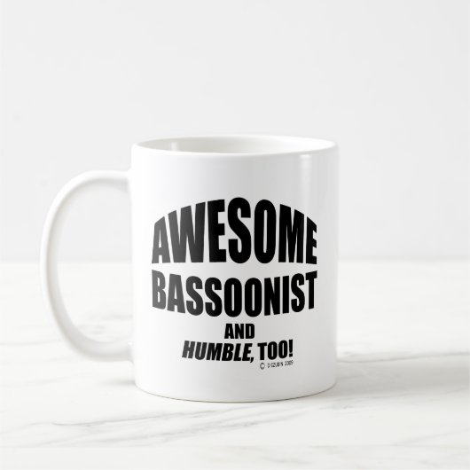 Mug Bassooniste génial (Gauche)