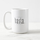 Mug Basta (Plain) (Gauche)