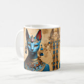Mug Bastet l'ancien Dieu égyptien des chats (Devant gauche)
