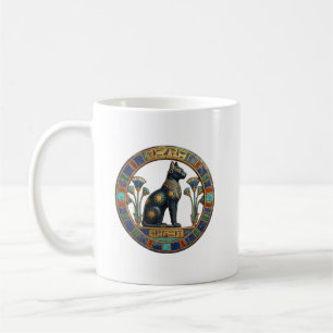 Mug Bastet sacrée : Déesse féline de l'Égypte antique