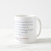 Mug Bastiat Au dessus de l'humanité (Devant droit)