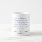 Mug Bastiat Au dessus de l'humanité (Centre)
