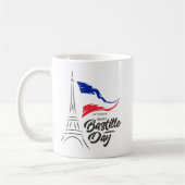 Mug Bastille Day, T-shirt Tour Eiffel (Gauche)