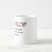 Mug Bastrop, quelqu'un devrait écrire un livre (Centre)