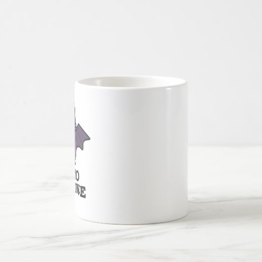 Mug Bat À L'Os Drôle Animal Pun (Centre)