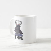 Mug Bat À L'Os Drôle Animal Pun (Devant gauche)