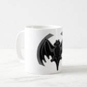 Mug Bat Black Inv Le MUSÉE Zazzle Cadeaux (Devant gauche)