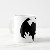Mug Bat Black Le MUSÉE Zazzle Cadeaux (Devant gauche)