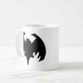 Mug Bat Black Le MUSÉE Zazzle Cadeaux (Devant gauche)