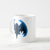 Mug Bat Bleu Le MUSÉE Zazzle Cadeaux (Devant gauche)