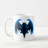 Mug Bat Bleu Le MUSÉE Zazzle Cadeaux (Gauche)