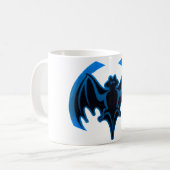 Mug Bat Bleu Le MUSÉE Zazzle Cadeaux (Devant gauche)