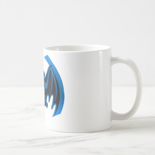 Mug Bat Bleu Le MUSÉE Zazzle Cadeaux (Droite)