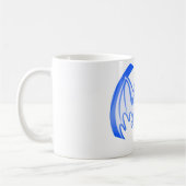 Mug Bat Blue Inv Le MUSÉE Zazzle Cadeaux (Gauche)