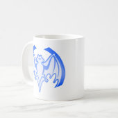 Mug Bat Blue Inv Le MUSÉE Zazzle Cadeaux (Devant gauche)