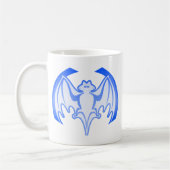 Mug Bat Blue Inv Le MUSÉE Zazzle Cadeaux (Gauche)