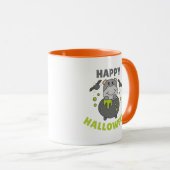 Mug Bat cauldron d'Halloween (Devant droit)